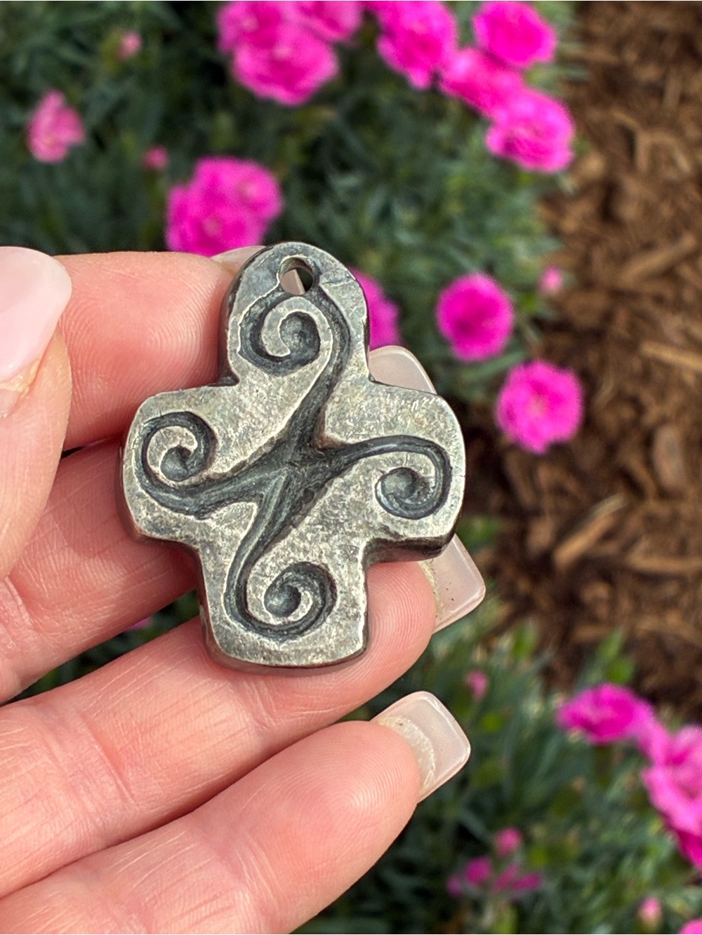 BEAUTIFUL UNIQUE DARNAS STERLING PENDANT! Gorgeous! - Picture 5 of 6